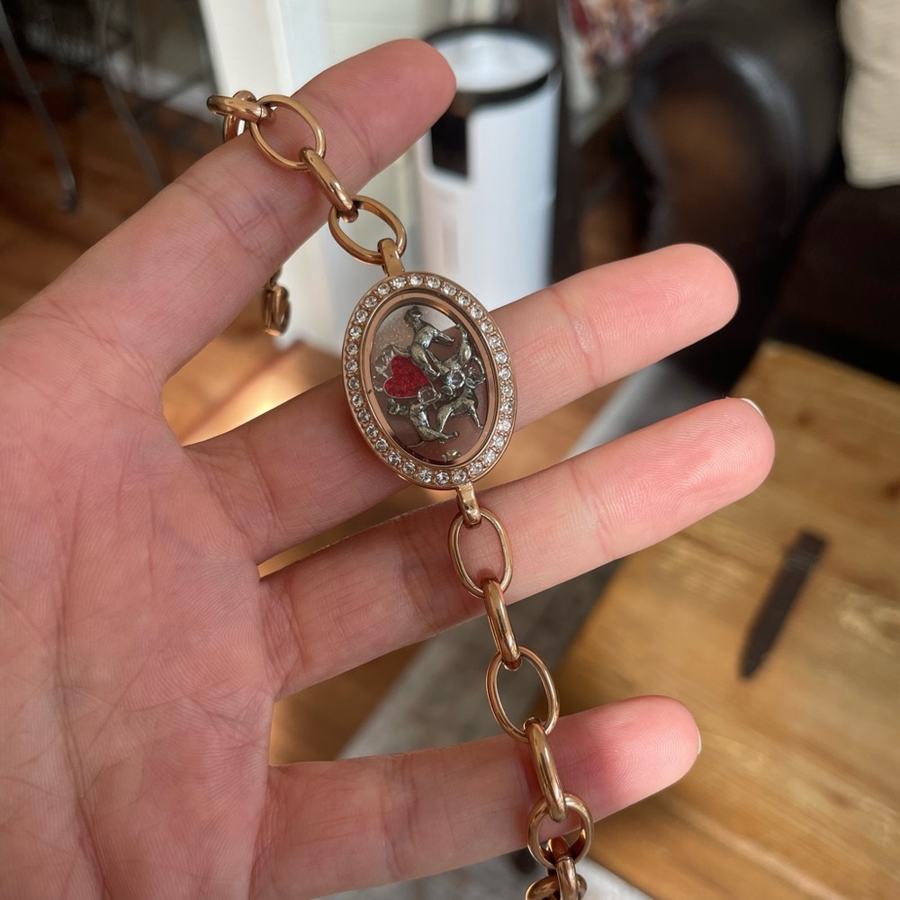 Origami Owl Dog Mom Floating Charm Locket